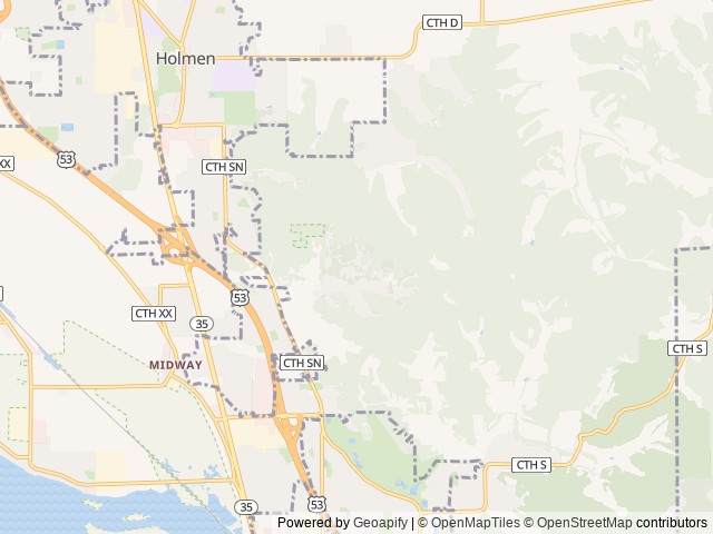 Map for 2015 Pursuit 33 BH near Onalaska, MN