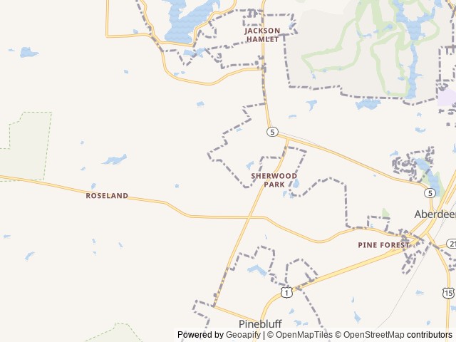 Map for The Ultimate 2024 Thor Chateau - Delivery Option! near Aberdeen, NC