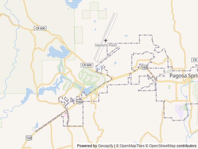 Map for 2021 Forest River RV Salem Cruise Lite 24RLXL near Durango, CO