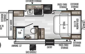 2020 Forest River RV Rockwood GEO Pro 19RB
