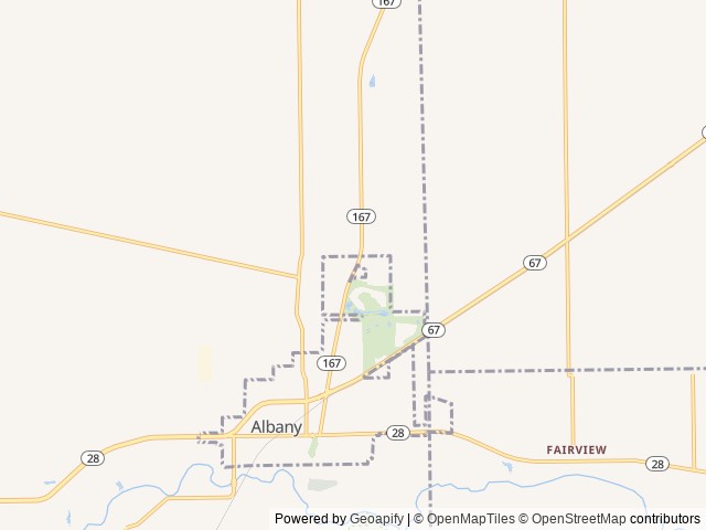 Map for 2025 Go Play 26BHS. near Albany, OH
