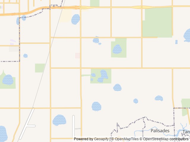 Map of Tanglewood RV Park location at Amarillo, TX, United States