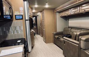 The 2 bathroom RV. No more waiting in line.