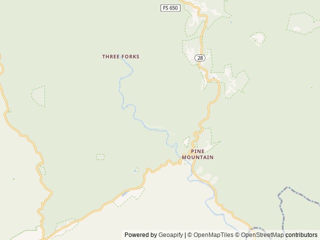 Map of West Fork Campground (Clayton, GA) location at Clayton, GA, United States