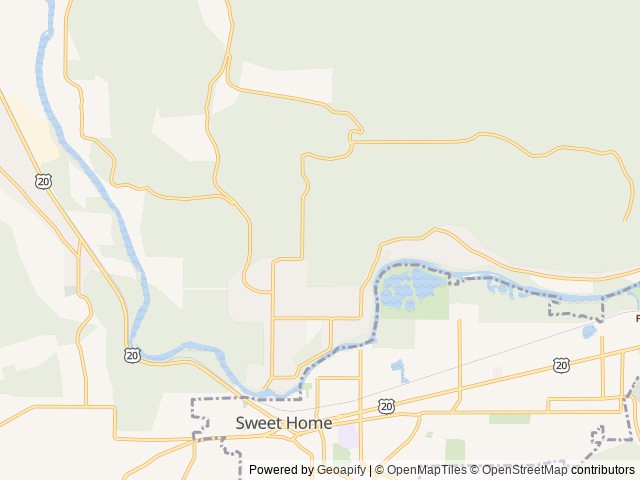 Map for 2021 Forest River RV Destination Trailer near Zigzag, OR