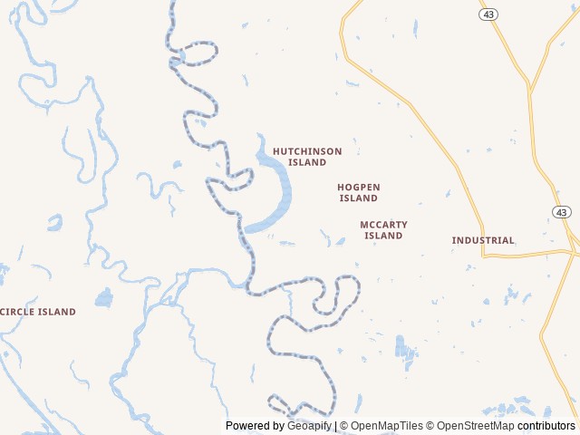 Map for The One Weekend Cozy little Camper near Picayune, LA