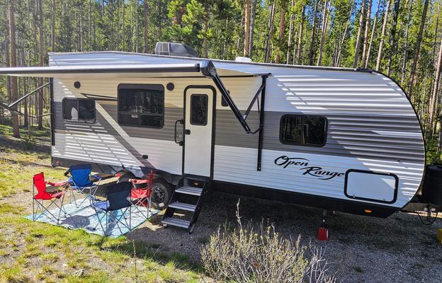 Cozy 2023 Open Range Bumper Pull