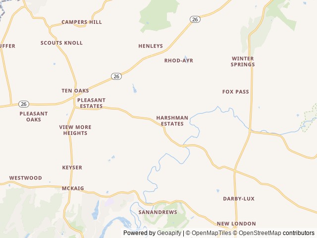 Map for 2018 Starcraft Autumn Ridge Toy Hauler near Frederick, VA