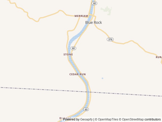 Map of The Bright Spot location at Mc Connelsville, OH, United States