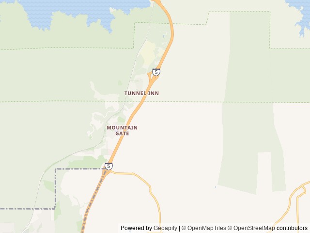 Map of Fawndale Oaks RV Park location at Redding, CA, United States