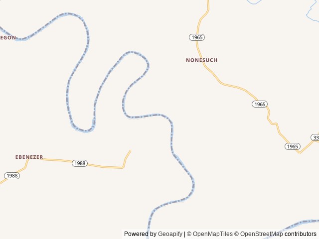 Map of Cummins Ferry RV Resort and Marina location at Salvisa, KY, United States