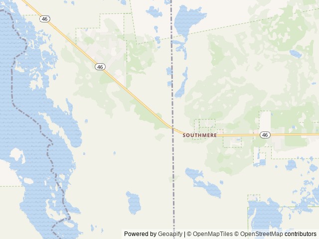 Map of Buck Lake Boat Access SJRWMD location at Mims, FL, United States