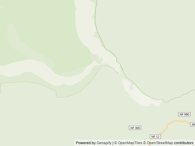 Map of Sheep Springs Horse Camp location at Sisters, OR, United States
