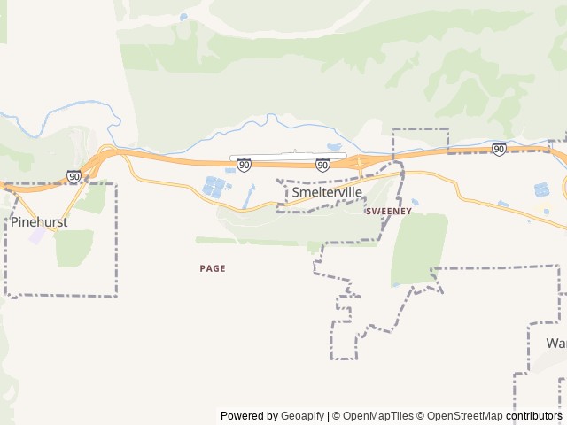 Map for 2021 Luna Rover near Smelterville, WA