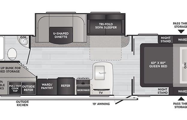 2022 Keystone RV Passport SL 268BHWE RV rental photo 1