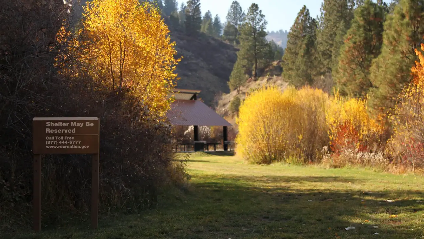 Robie Creek Park Group Shelter