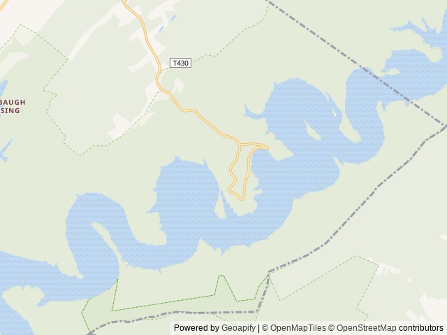 Map of Seven Points (PA) location at Hesston, PA, United States