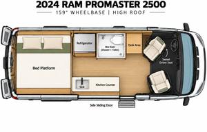 2024 Off-Grid ProMaster | A/C, Shower, Starlink