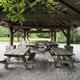 PINK BEDS PICNIC SHELTER (Tables and Grills) 