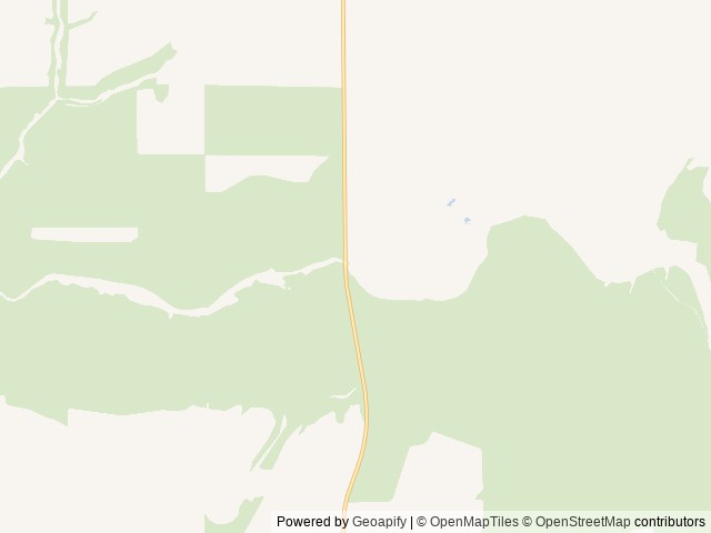 Map of Crab Creek - Rocky Ford Area location at Spokane, WA, United States