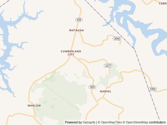 Map of 829 RV Park location at Albany, KY, United States