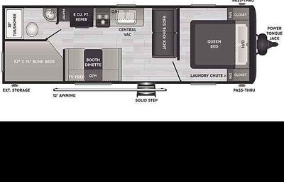 2024 Keystone RV Hideout 24BHSWE RV rental photo 3