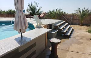 2017 2 Bed/2 Full Ba 43' 5th Wheel + Pool and Hot Tub Option + 2 Bed / 2 Ba House Option
