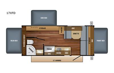 2018 Jayco Jay Feather 7 17XFD