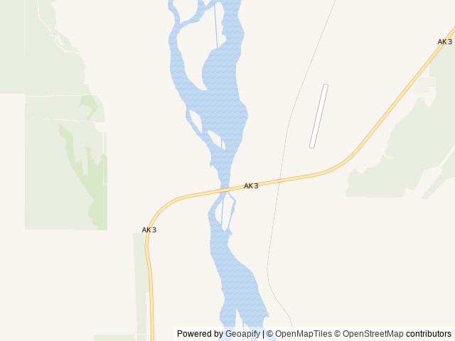 Map of Tatlanika Trading Co & RV Park location at Healy, AK, United States