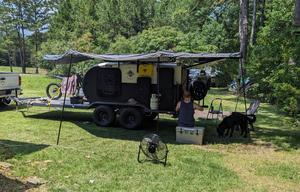 Hybrid Teardrop Camper Toyhauler