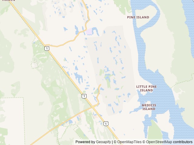 Map for 2018 Tiffin Motorhomes Allegro 36 UA near St. Augustine, FL
