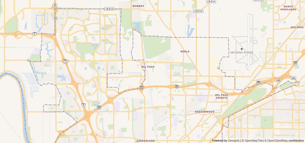 Map for 2011/2017 Holiday Rambler Scepter 43G near Sacramento, CA