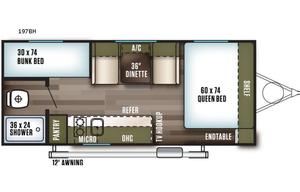 2018 Family Bunkhouse **Sleeps 5**