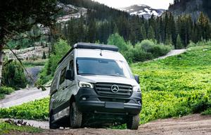California Cruising in this Brand New 2022 Mercedes Sprinter Van.