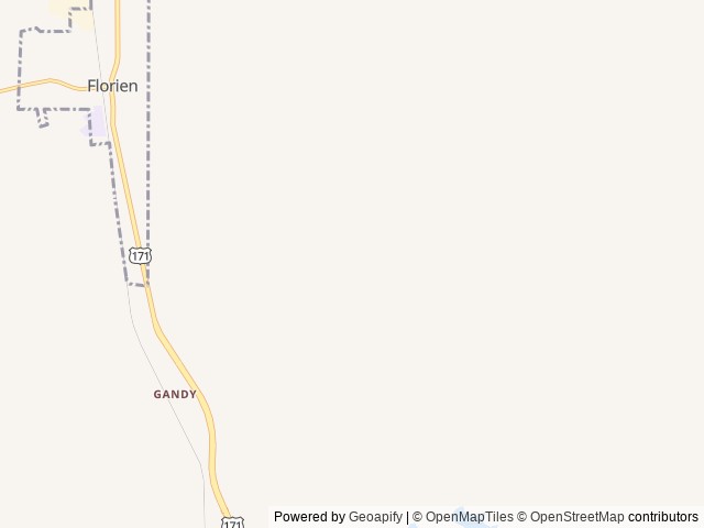 Map for 2018 Talon 413T near Florien, LA