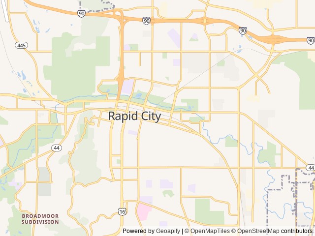 Map for “The Brouillette Camper” near Rapid City, SD