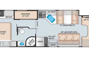 Thor Chateau 31F #87 - Bunkhouse