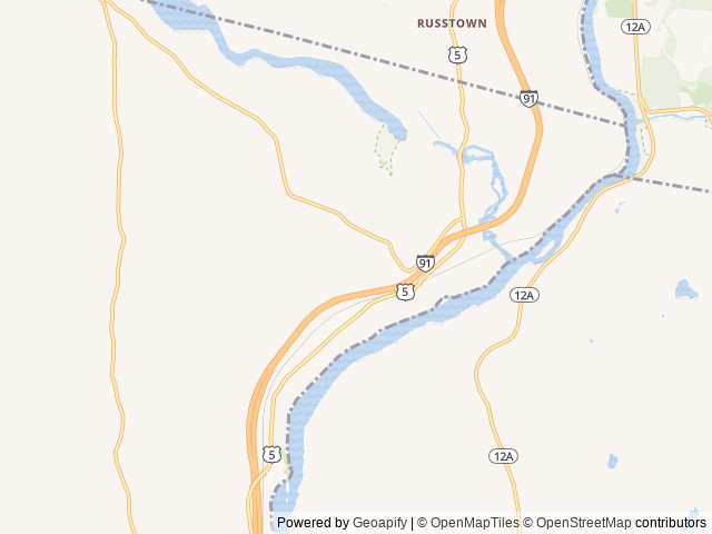 Map of North Hartland Lake Beach (VT) location at North Hartland, VT, United States