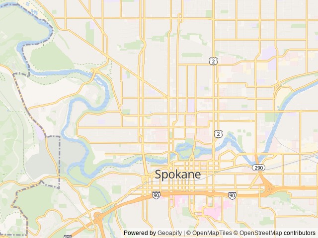 Map for 2025 Keystone RV Coleman 17B near Spokane, WA
