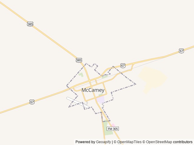 Map for 2020 Jayco Eagle HT 264BHOK near McCamey, TX