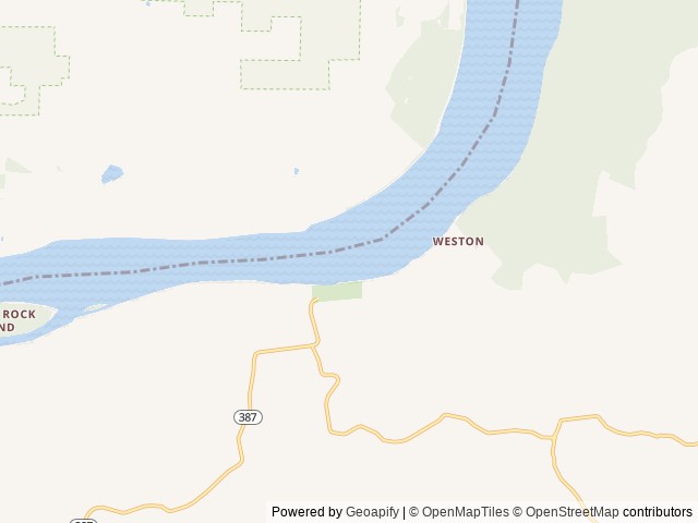 Map of Riverview RV Park location at Marion, KY, United States