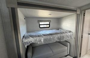 Party trailer on wheels