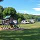 Playground with RV sites in the background