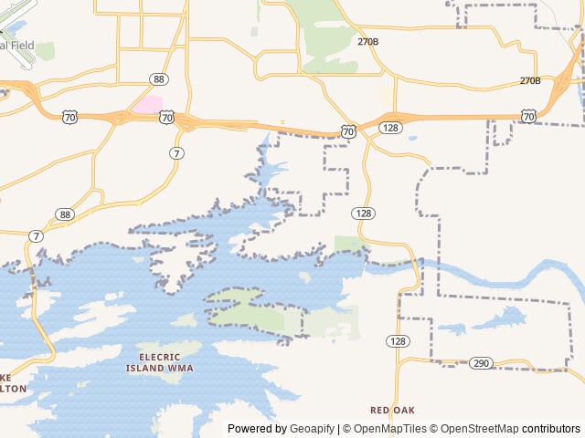 Map for Vanaconda-2023 Thor Sanctuary 19P-Luxury Adventure near Hot Springs, AR