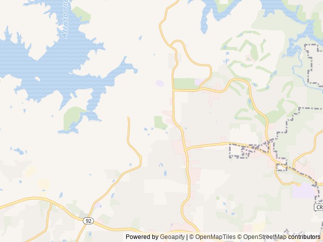 Map for 2025 KZ Connect C293RB near Acworth, GA