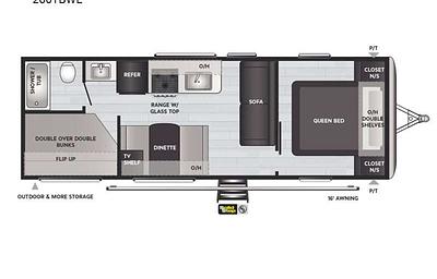2021 Keystone Springdale  Bunkhouse