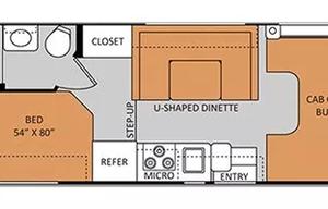 2014 Thor Chateau 22E Motor Coach All Season Ready