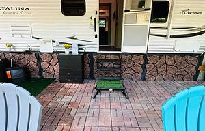 River Wolf Retreat (Stationary Camper)
