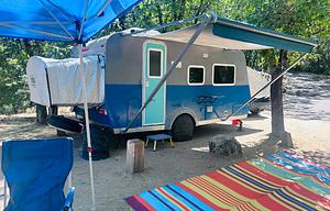 Retro Vintage Hybrid Trailer +Extras Delivery Only