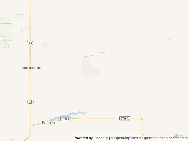 Map for Jamber Acres Cozy Camper near Adams, WI